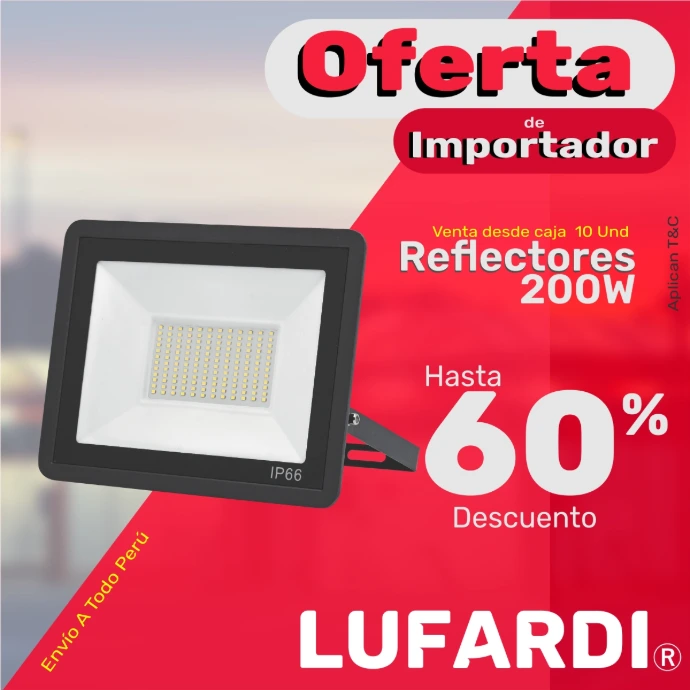 Reflectores Luminarias LED para interiores y exteriores: iluminación eficiente, moderna y duradera. Explora lámparas colgantes, de techo, pared y decorativas, perfectas para hogares, oficinas y proyectos comerciales.