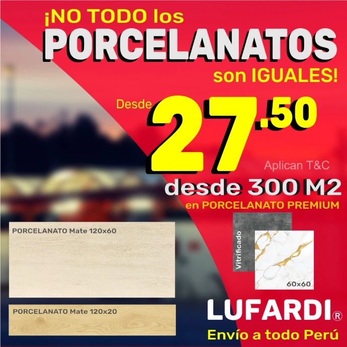 Compra porcelanato de alta calidad para pisos y paredes. Descubre diseños modernos, gran resistencia al desgaste y variedad de estilos como mármol, madera y piedra. Ideal para hogares y proyectos comerciales que buscan durabilidad y estética en un solo producto.