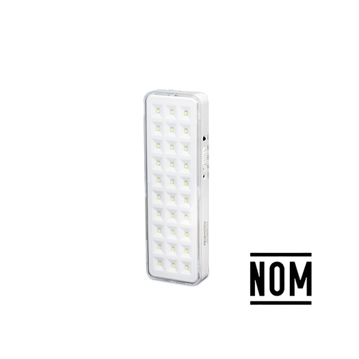 [2494] Luminaria Emergencia Led 30 Led´S 120-240Vac 100Lm 6H Ip20 - Segurimax