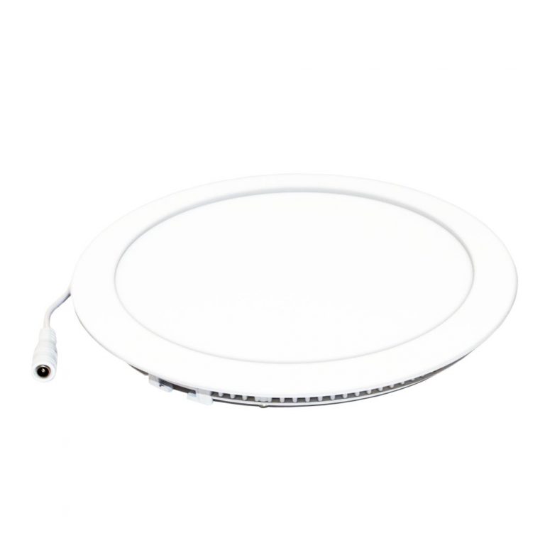 [2555] Luminaria Panel Led 6500K Ip20 Empotrable - Luz Calida 18W - Dixon