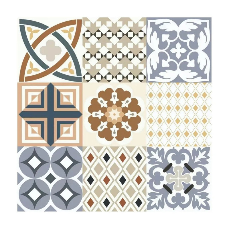 [3044] Piso Gress Porcelanico Geo 60X60Cm 1.44M2