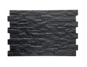 Cerámico Revestimiento Negro Rustico Alto Relieve
