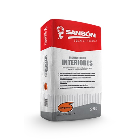 [7037] Pegamento Sanson Para Interiores 25Kg- Chema