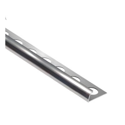 [7039] Perfil Aluminio Curvo Plateado Generico 11.5Mm X 2.40M